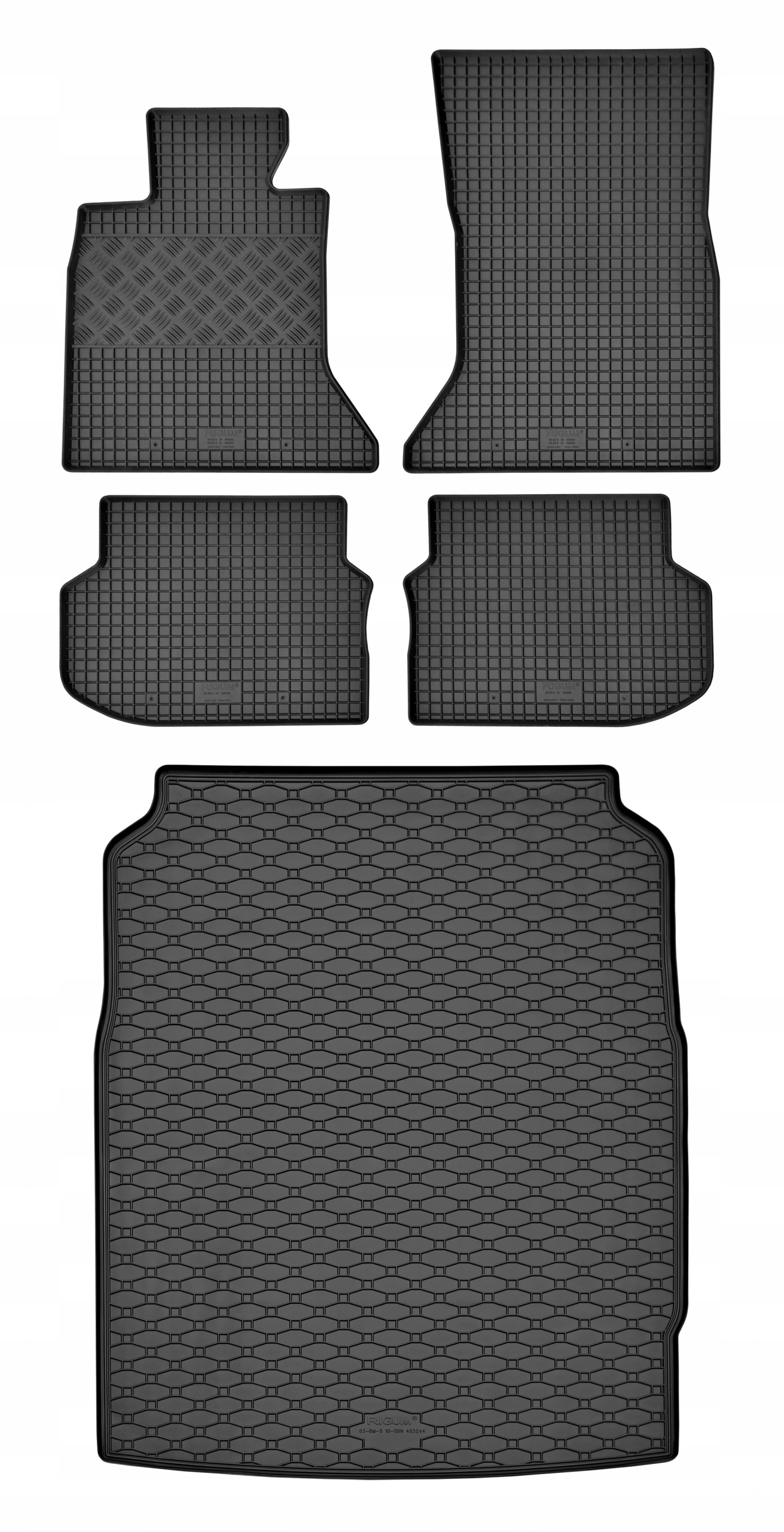 Dywaniki i mata do bagażnika do BMW 5 F10 Sedan 2010-2016