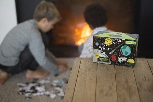 Mudpuppy Puzzle świecące w ciemności Kosmos 100 el Liczba elementów 100