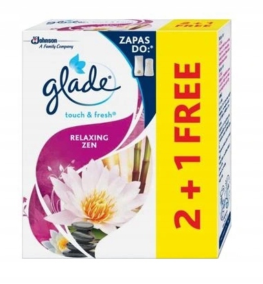 

Glade Zapas One Touch Relaxing Zen 3szt