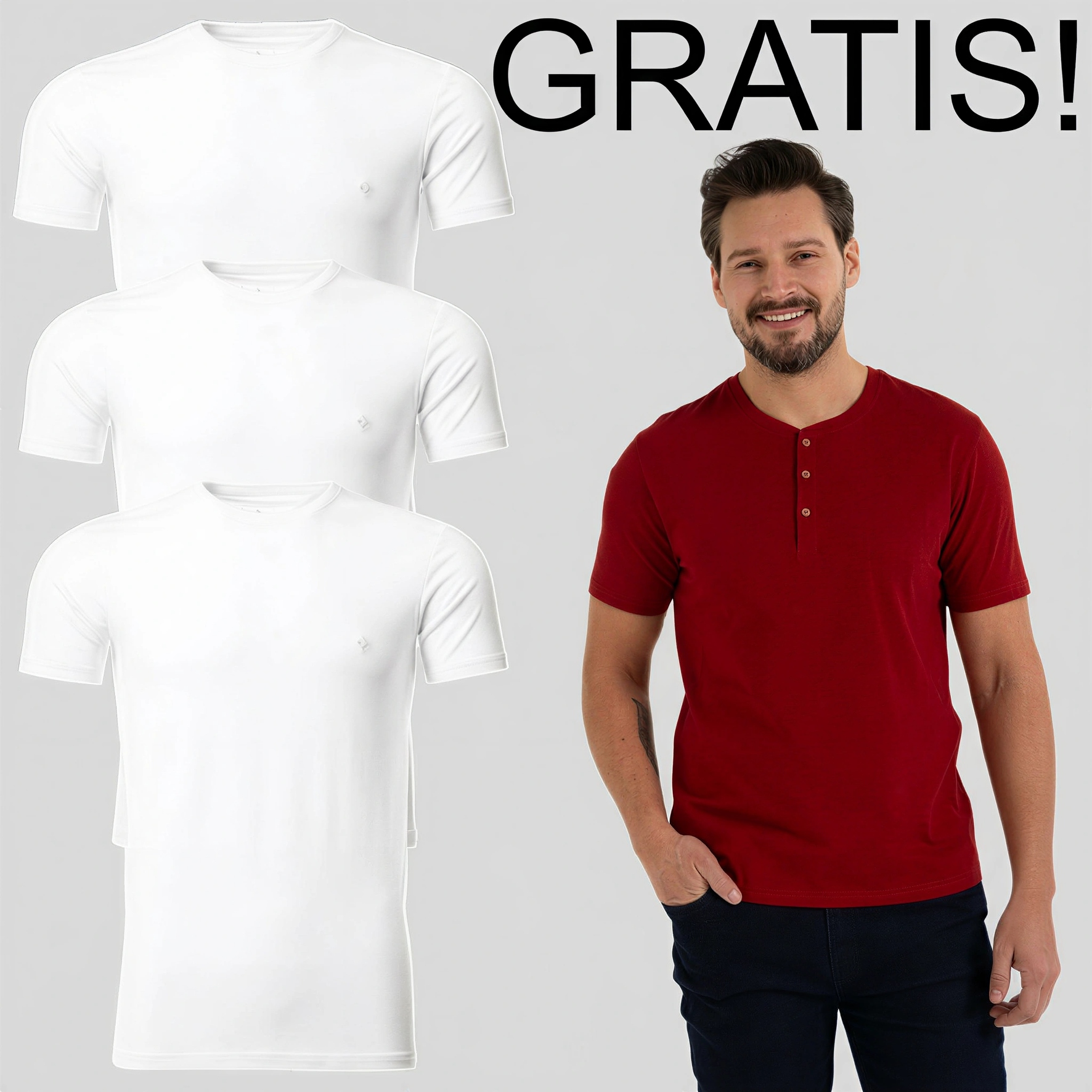 Pánské Tričko Bavlněné S Krátkým Rukávem Premium Moraj R.xxl 3-PAK