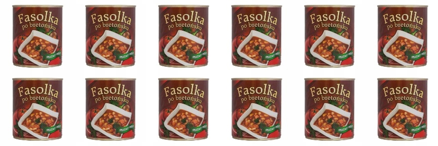 Levně 12 x 800 g Yabra Fazole po bretaňsku Svařovací