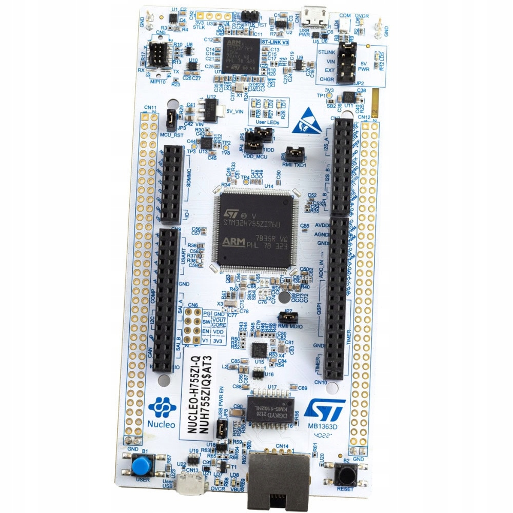 STM32 NUCLEO-H755ZI-Q Nucleo-144 s STM32H755ZIT6 Arm CORTEX-M7/M4