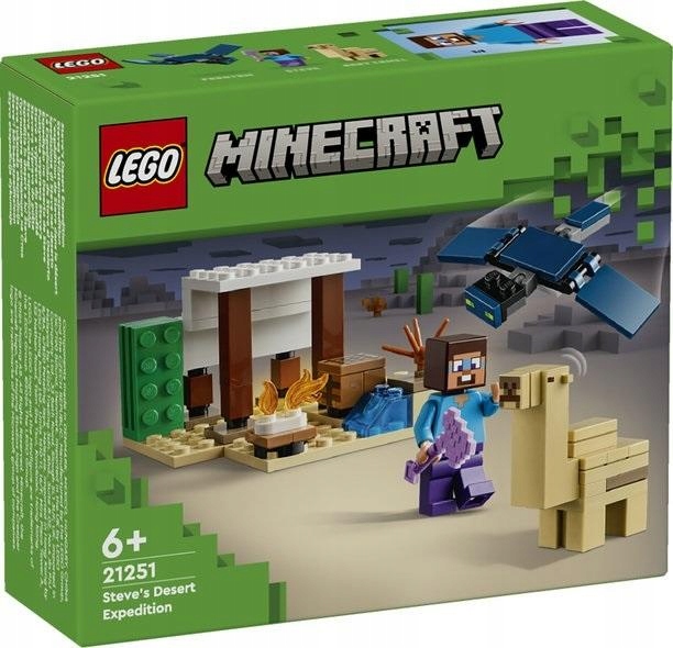 LEGO MINECRAFT 21251 PUSTYNNA WYPRAWA STEVE'A Marka LEGO