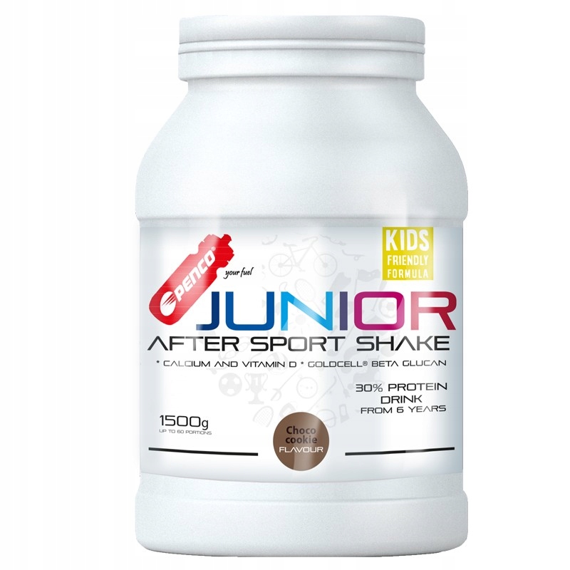 Junior After sport shake 1500g chocolate cookie
