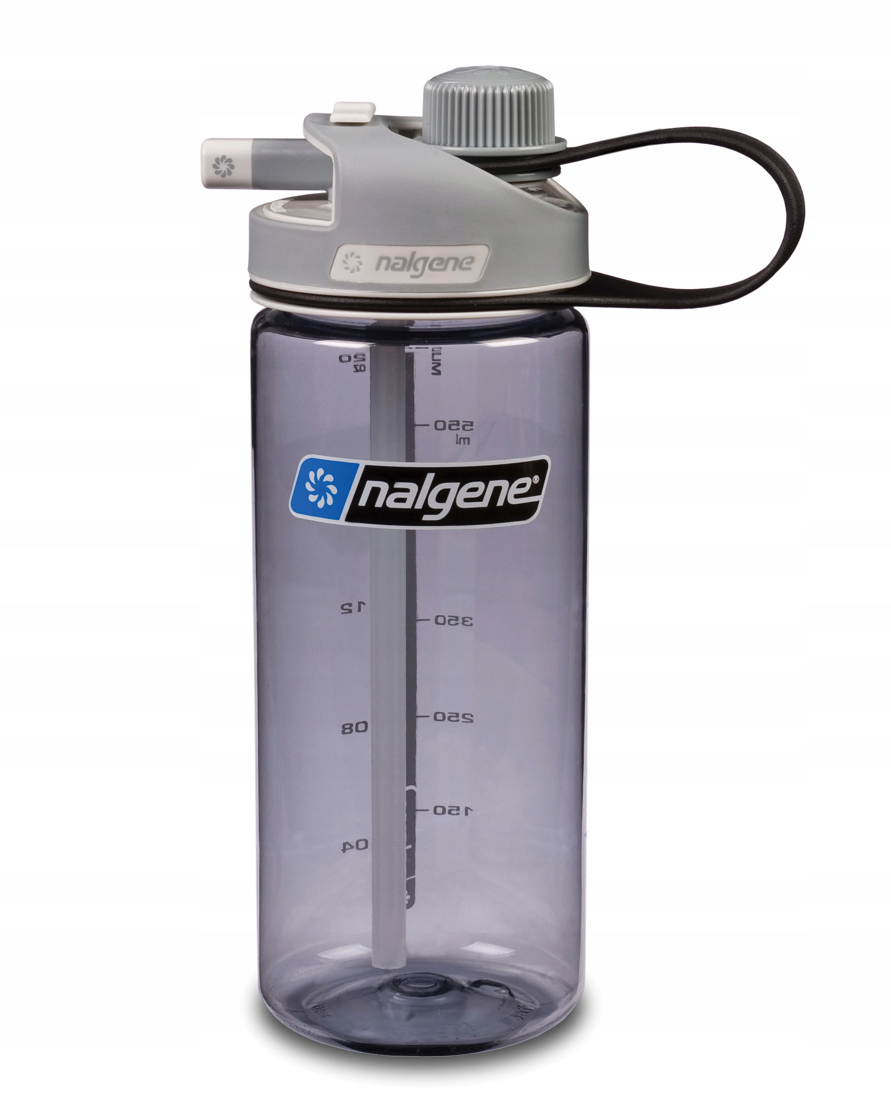 

Bidon z miarką Nalgene Usa MultiDrink 0,6l szary