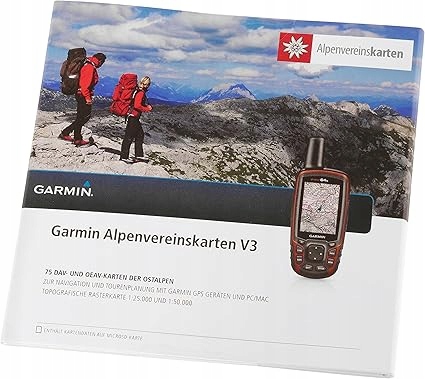 Garmin Topo Alpine Club V3 Gps mapa microSD Alpy Rakúsko Nemecko