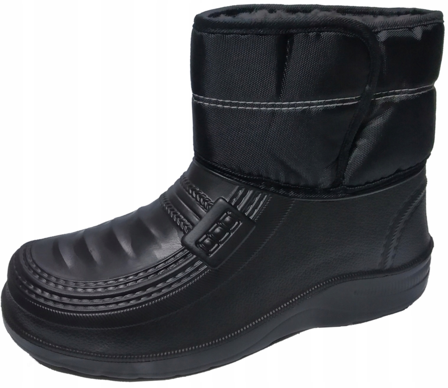 KALOSZE MĘSKIE LEKKIE OCIEPLANE PIANKOWE EVA 42