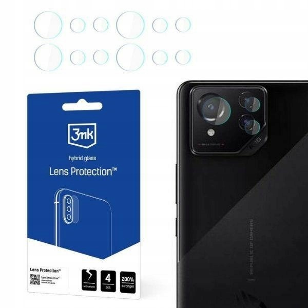 Ochrona na obiektyw aparatu 3MK Lens Protection do Asus Rog Phone 8/8 Pro 4