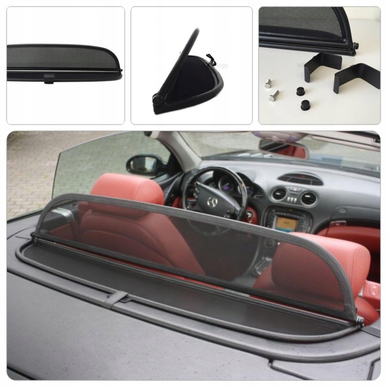 Mercedes-Benz WINDSCHOTT, OWIEWKA, WIATROŁAP (Mercedes-Benz SL R230)