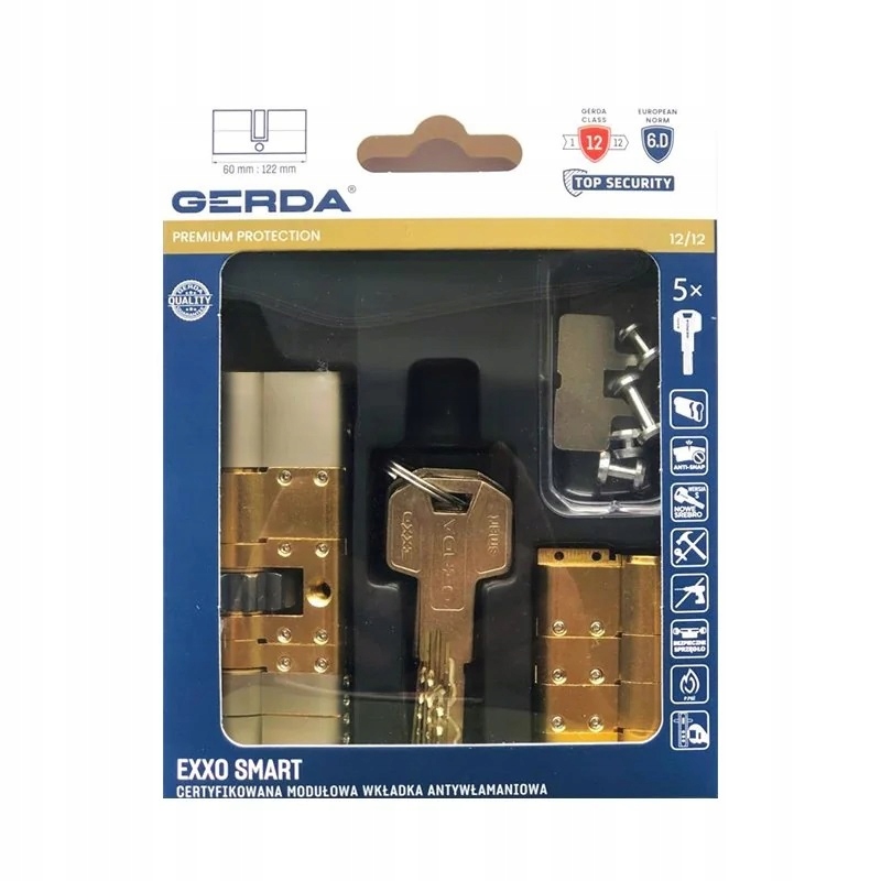 Modulárna vložka Gerda Exxo Smart M 61/61, ozubené koleso