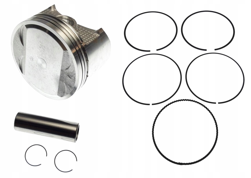 ZESTAW TŁOK + PIERŚCIENIE/PIERŚCIONKI Quad ATV TGB AVENGER 400cc OEM!