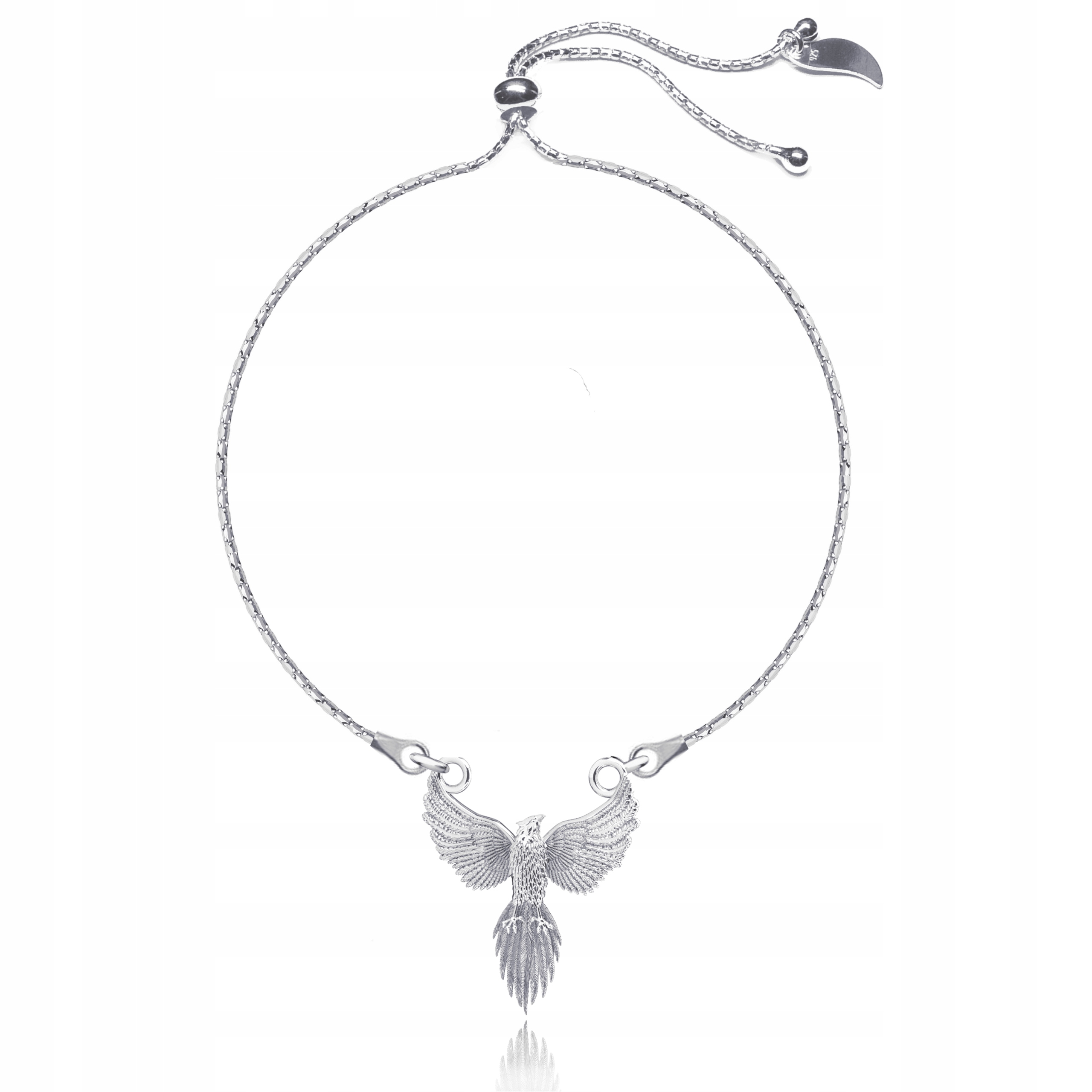 

Bransoletka Ze Stoperem Ptak Feniks srebro 925