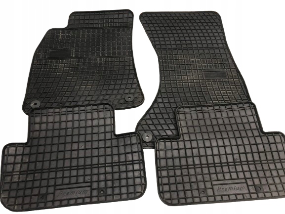 mats rubber KOMPLET AUDI A4 B8