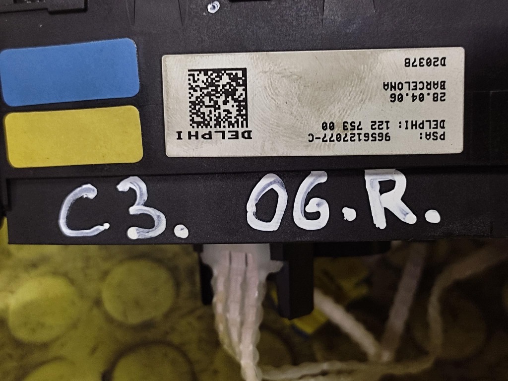 CITROEN C3 Commodo essuie glace 96608841XT