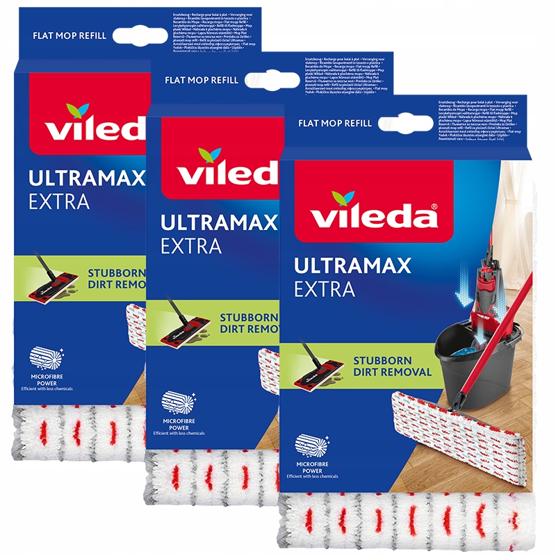 Levně Vileda náhradní náplň do mopu Ultramat Ultramax Spray 3 ks