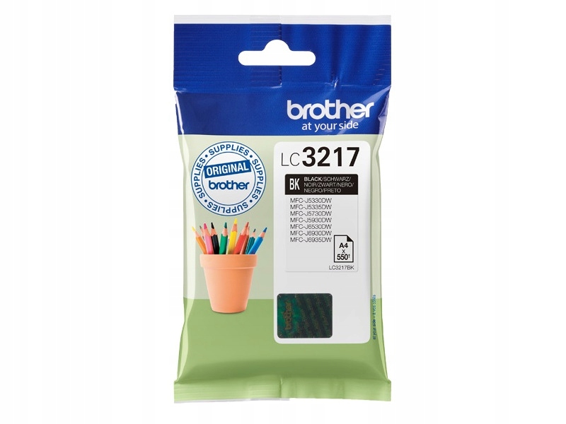 

Tusz Brother LC3217BK Czarny Oryginał