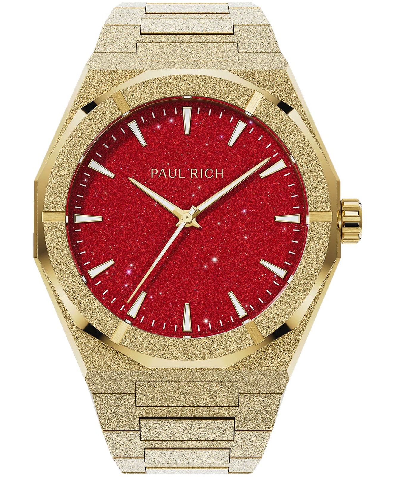 Pánské hodinky Paul Rich Frosted Star Dust II Gold Red