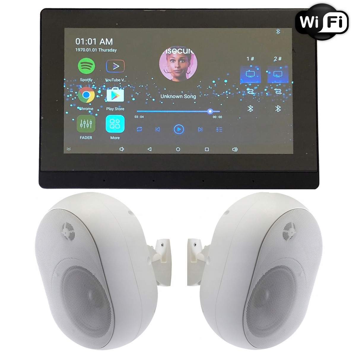 Hifi Internetové Rádio S Podomietkovým Wifi Reproduktorom