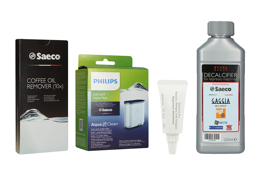 Zestaw do konserwacji ekspresu Saeco: CA6903+CA6700 250ml+CA6704+HD5061
