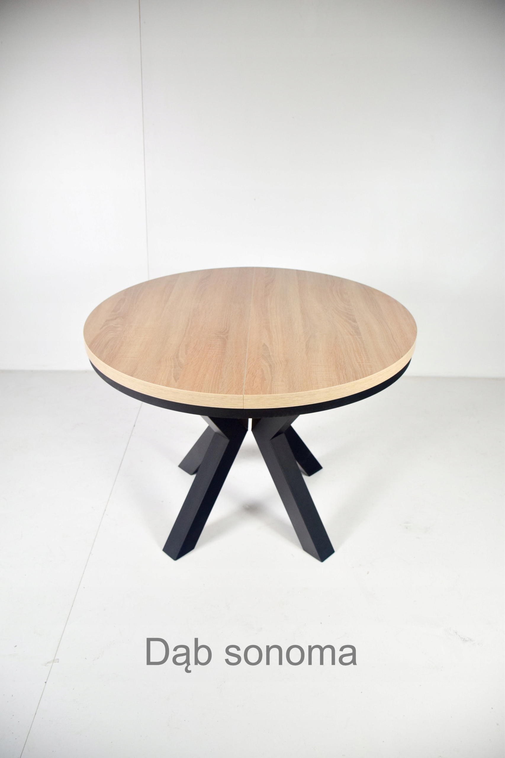 LOFT OKRĄGŁY fi100 3x50 metalowe nogi KOLORY Kształt blatu okrągły