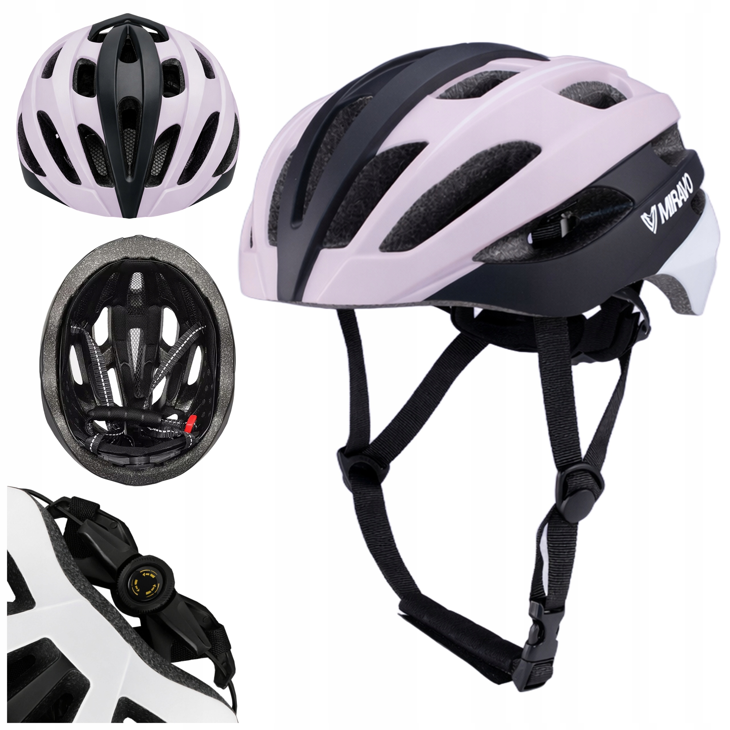 Cyklistická Přilba Pro Dospělé 54-58 CM, Lehká, Nastavitelná, Koloběžka, Kolečkové Brusle