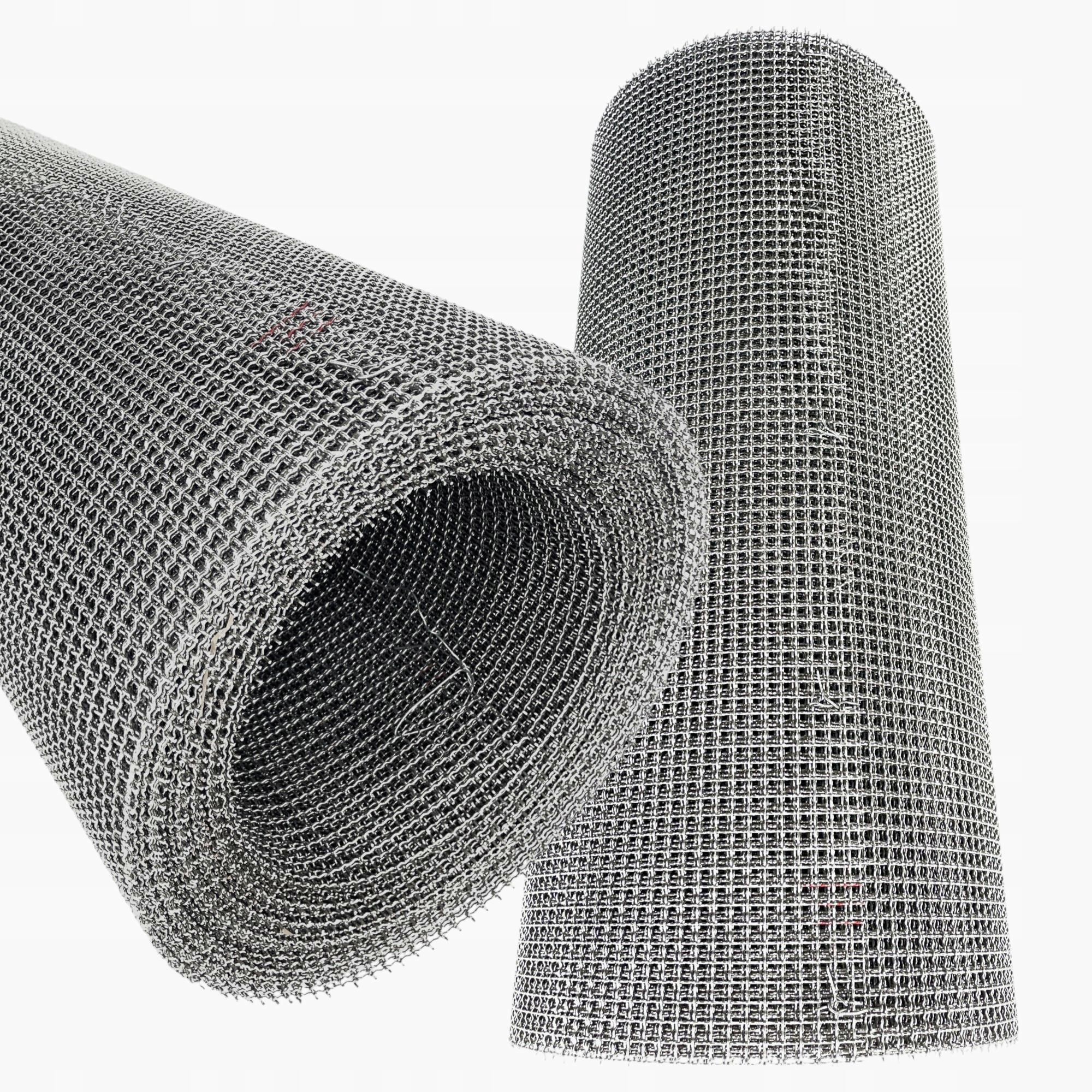 Siatka nierdzewana tkana drut 2mm, oczko 10 x 10mm, 5m x 1m