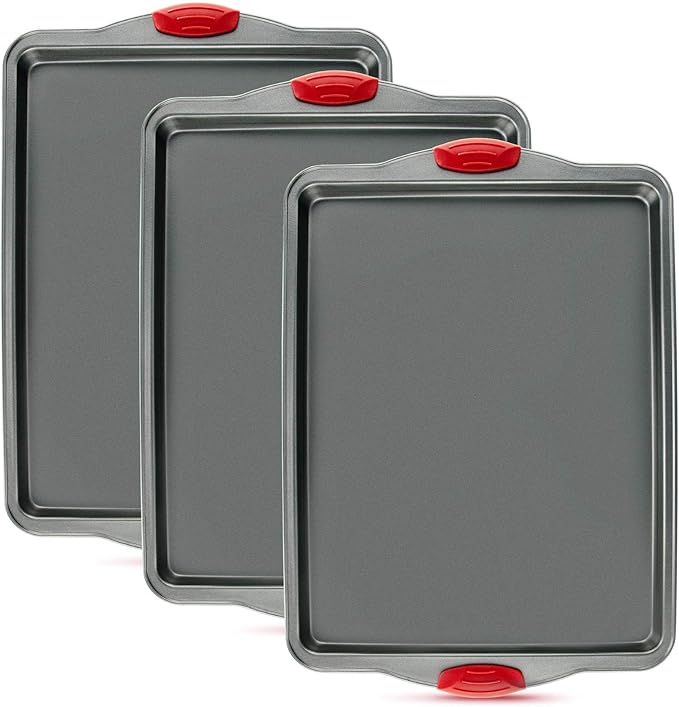 Boxy Kitchen Sada nepřilnavých plechů na pečení 3 ks 43x30 cm
