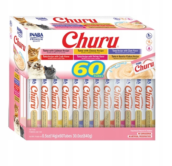 Levně Ciao Churu Cat Box Tuňákové variace 60 × 14 g