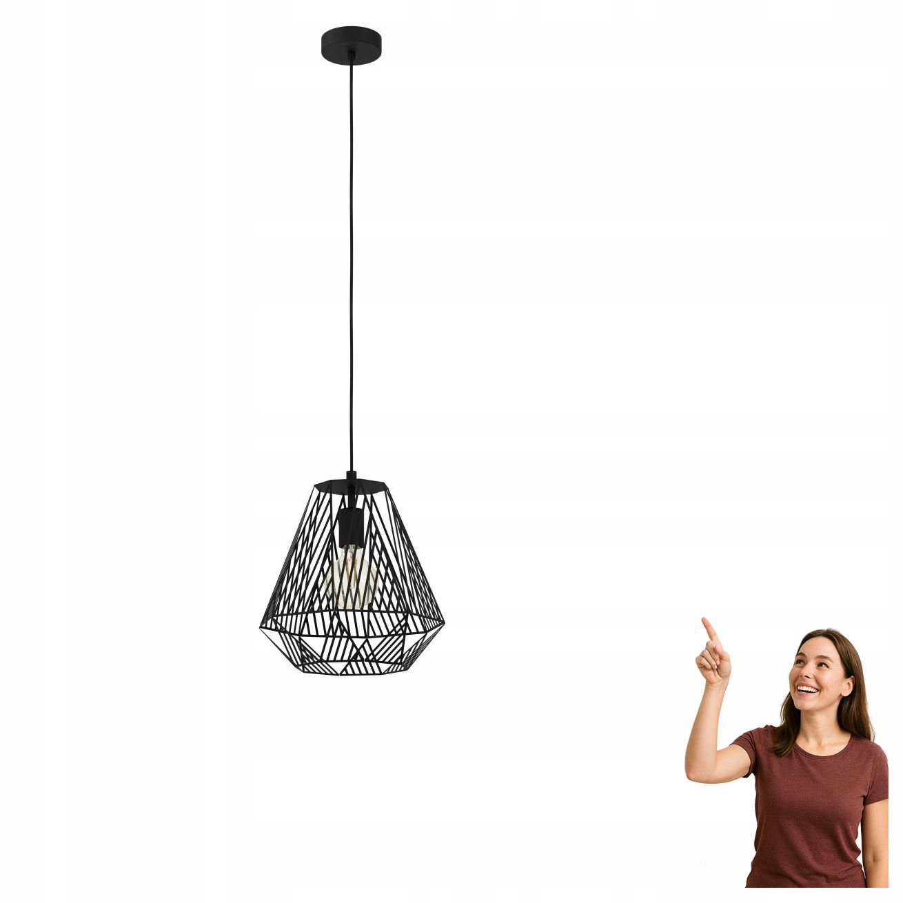 Závesná lampa Stype 43692 Eglo
