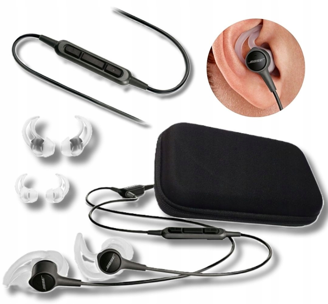 Słuchawki douszne dokanałowe Bose do Android PC Xbox PS z mikrofonem