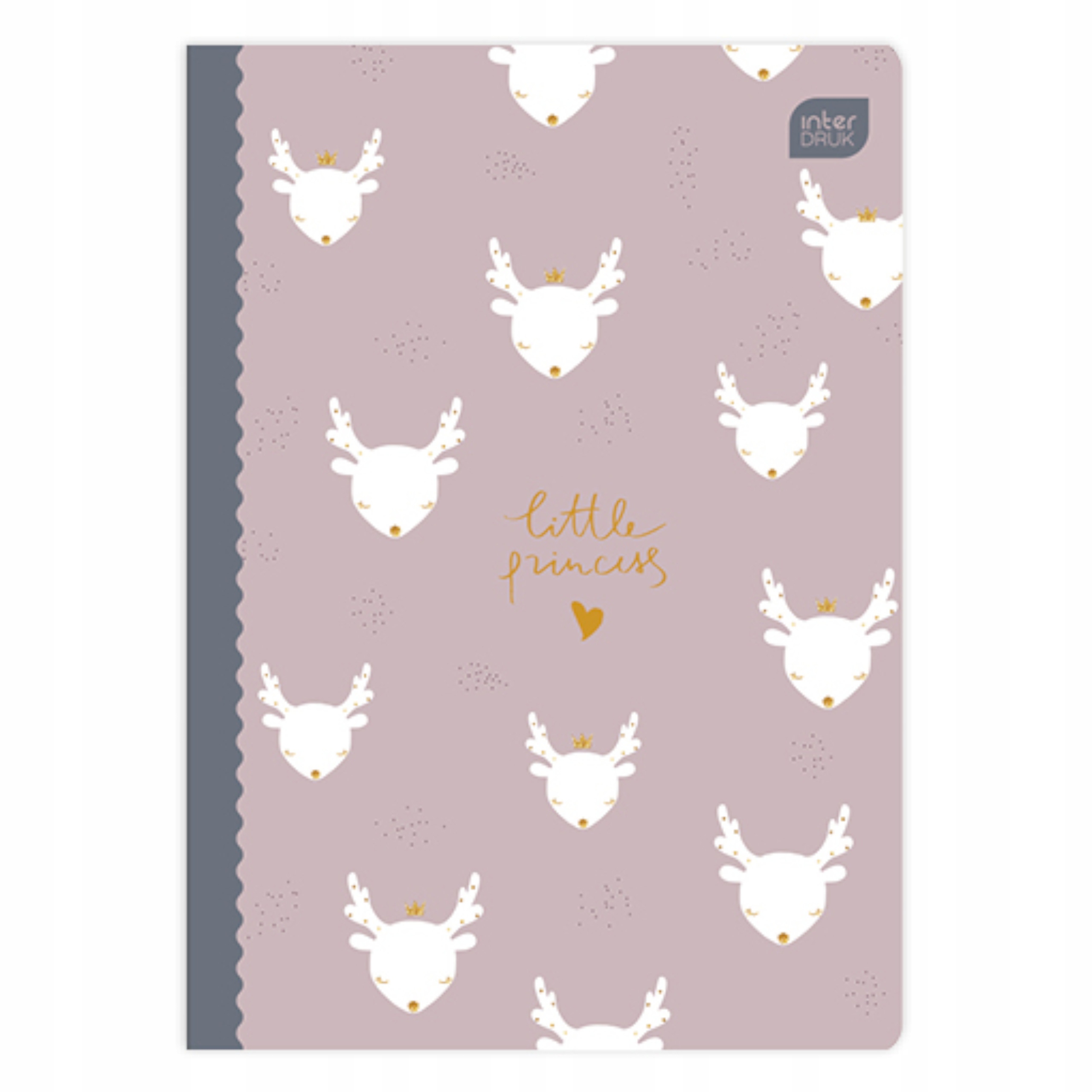 ZESZYT A5 16 KARTEK LINIA PODWÓJNA GIRLS INTERDRUK EAN (GTIN) 5902277276001