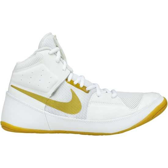 Nike Zápasnické boty Fury Bílé/Zlaté 45