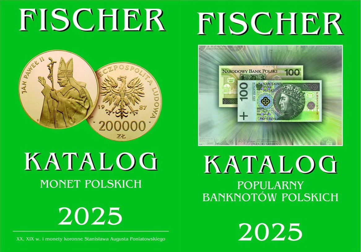 Katalog Mincí A Bankovek Polské Fischer 2025