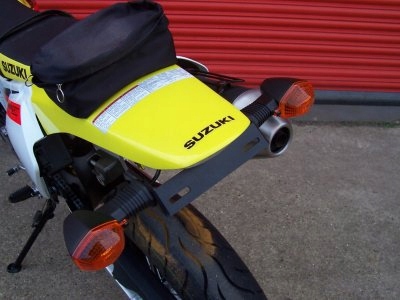 Rg Upevnenie Tabule .suzuki DRZ400 Black