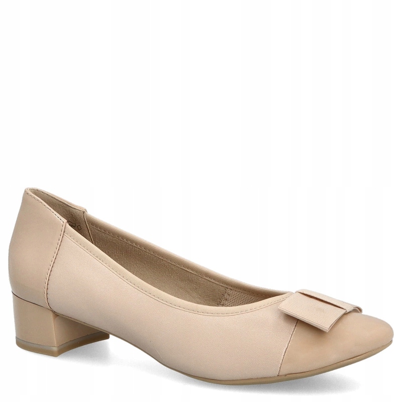 Boty na nízkém podpatku Caprice 9-22307-42 Béžové 37.5