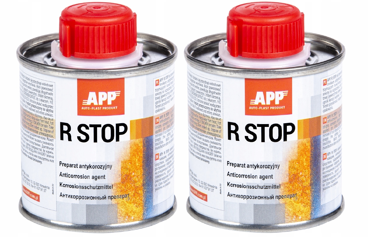 

App R-stop Preparat antykorozyjny 2 X 100 ml Rdza