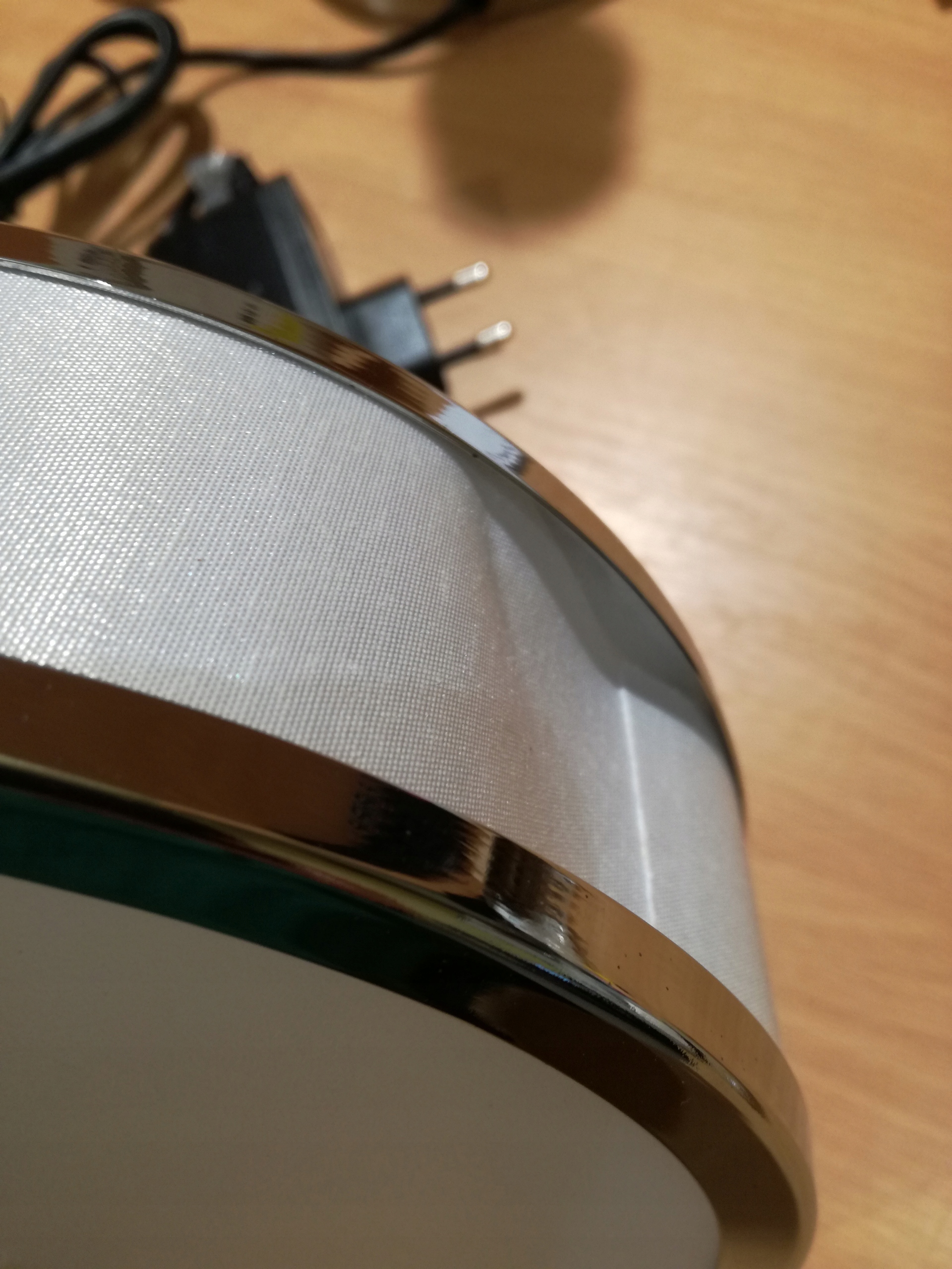 Metalowa lampa nocna na komodę Trio AGENTO LED Rodzaj gwintu zintegrowane źródło LED