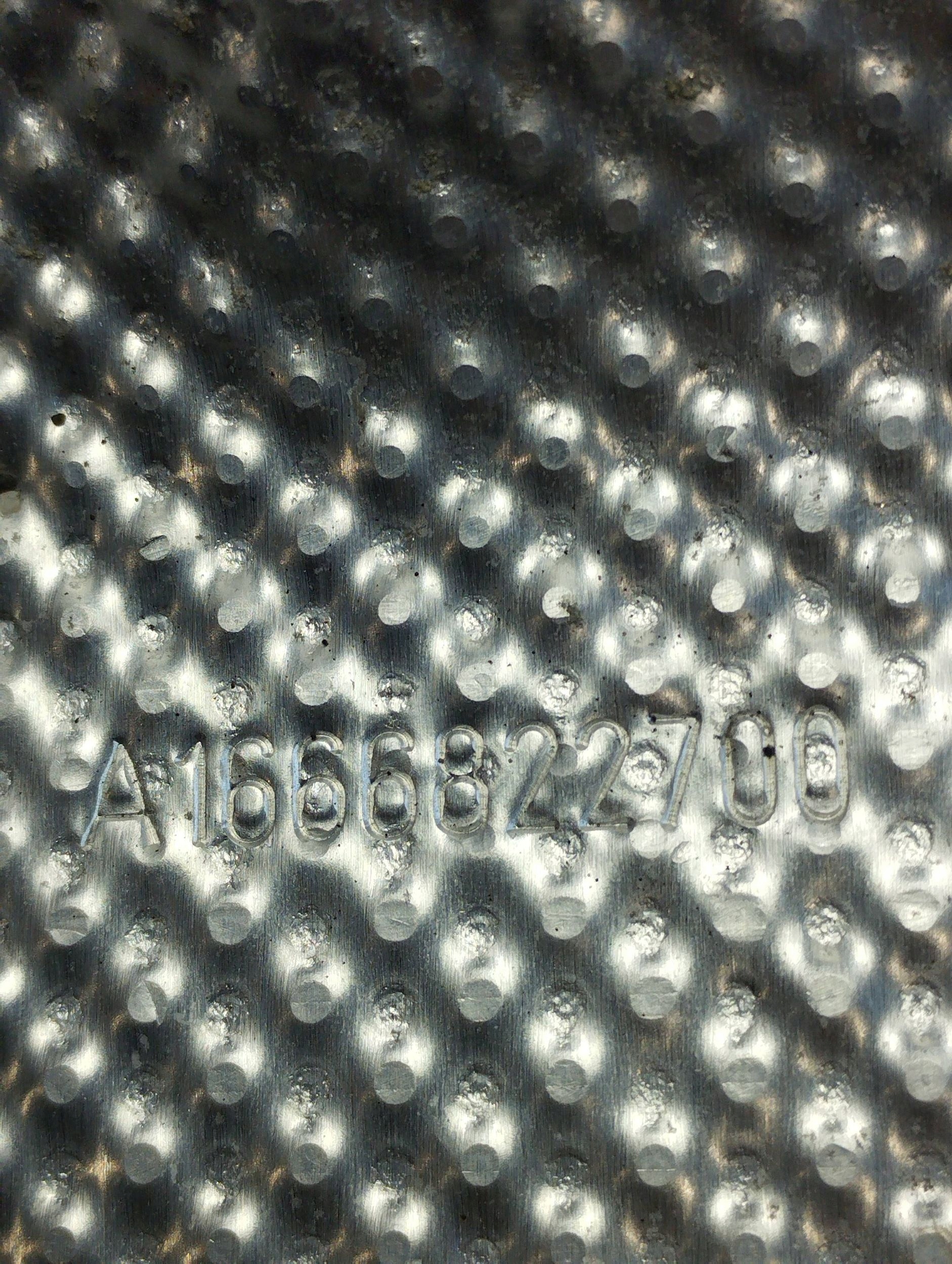 Mercedes-Benz GLE W166 Blende Abdeckung TERMICZNA A1666822700