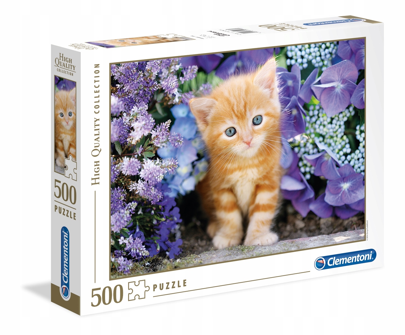 

Clementoni 30415 Puzzle 500 El. Rudy Kotek Kot