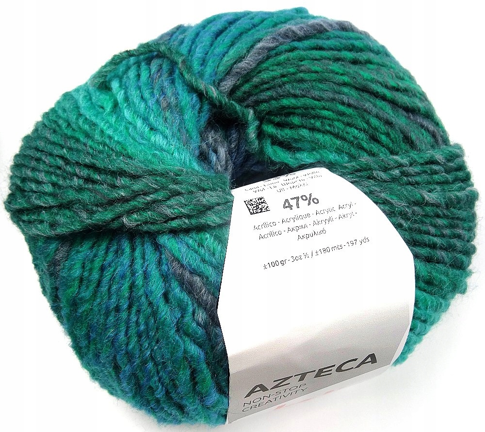 Włóczka Azteca 7844 MIX Morski Katia 14689
