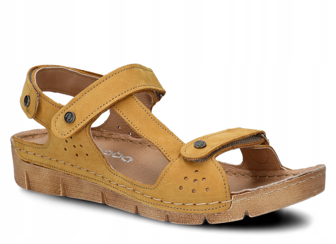 Nagaba 306 Žlutý Samuel Dámský Sandál Velikost 39