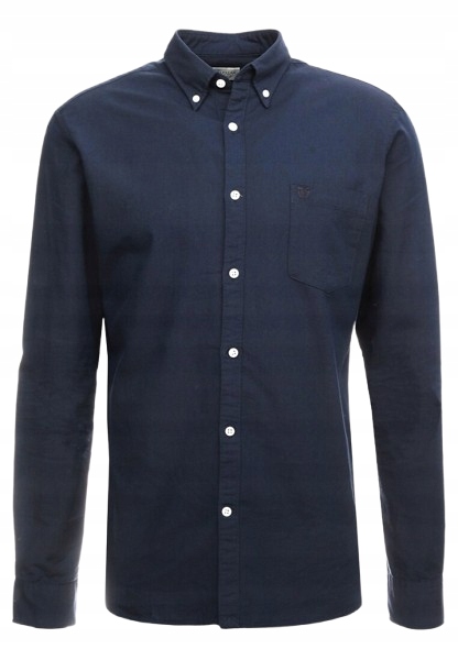 Selected Homme Košile Casual Tmavě Modrá S Dlouhým Rukávem Bavlněná S N1B
