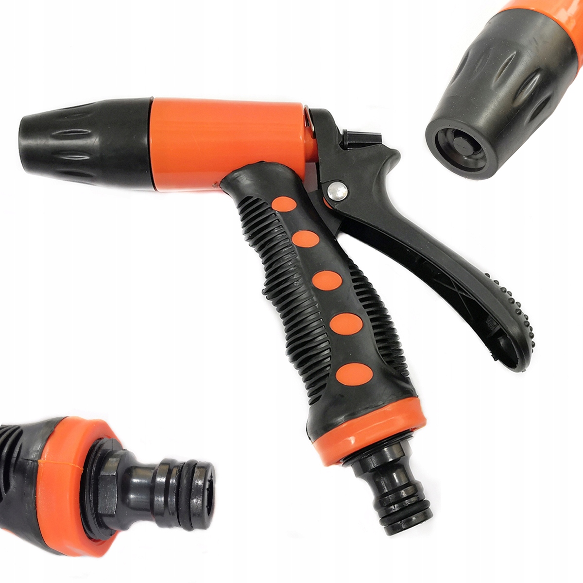 PISTOLET ZRASZAJĄCY ZRASZACZ OGRODOWY DO WĘŻA DO WODY PODLEWANIA ZRASZANIA