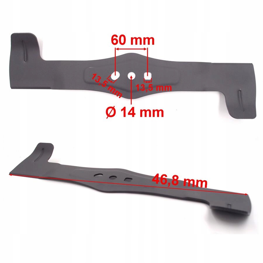 Nůž Hts LX92H L452 Pravý, 46,8 cm (p.180) Hortmasz