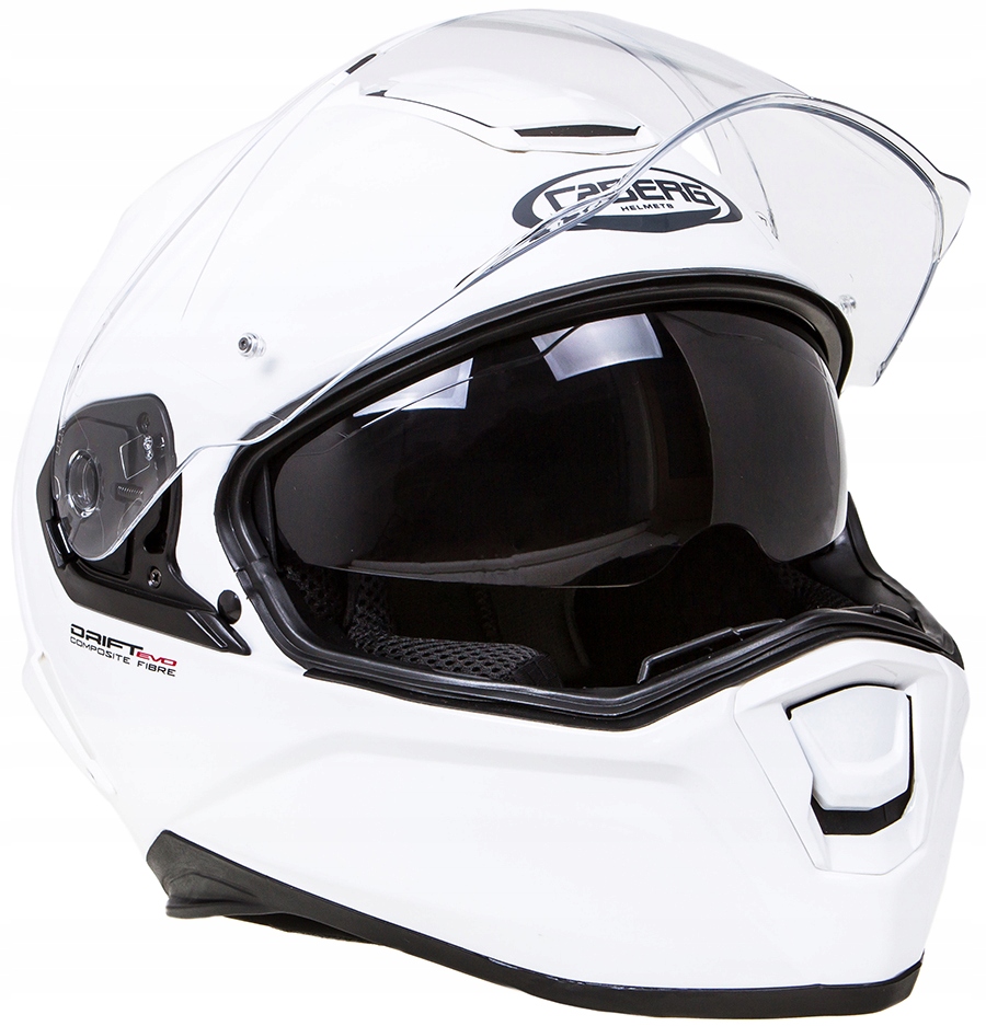 Helma Caberg Drift Evo Xs Biely lesk