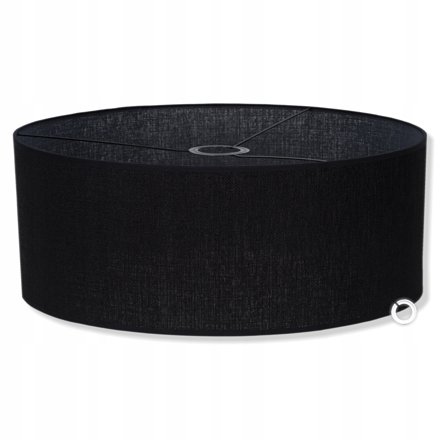 Abażur do lampy stojącej wiszącej Klosz Czarny 60