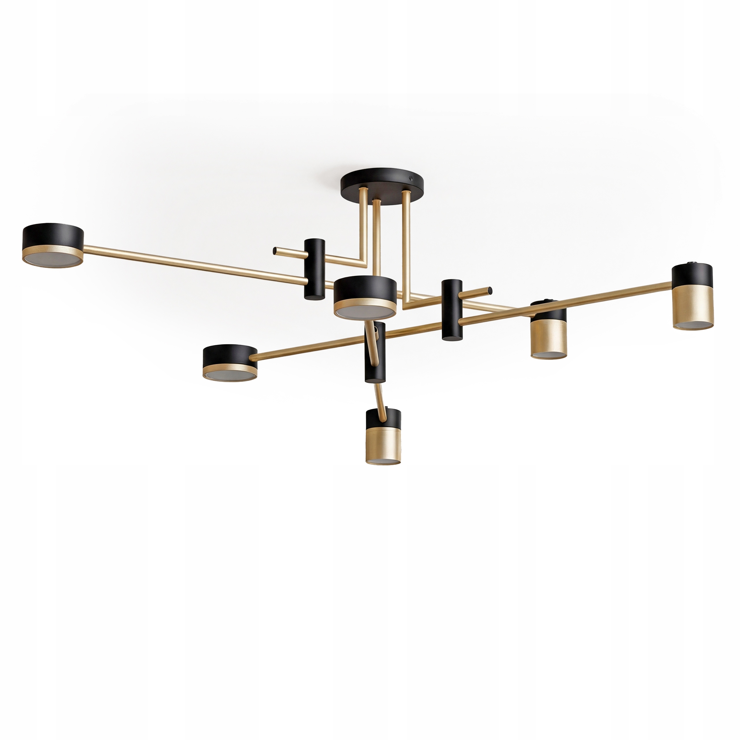 stropní svítidlo Led GU10 GX53 Loft Zlatý lustr Černá Moderní Módní