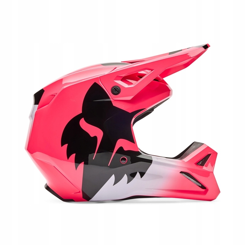 Kask Motocyklowy Junior Fox V1 Shield Pink (ym)