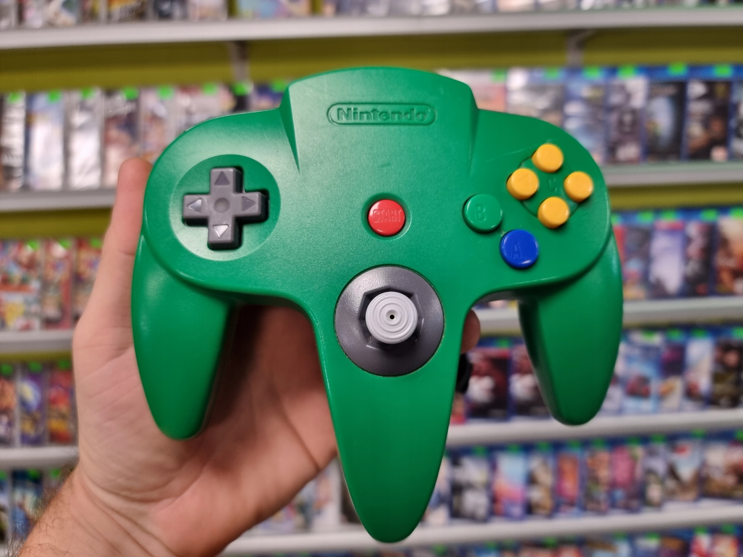 ORYGINALNY PAD NINTENDO 64 N64 GREEN ZIELONY Producent Nintendo