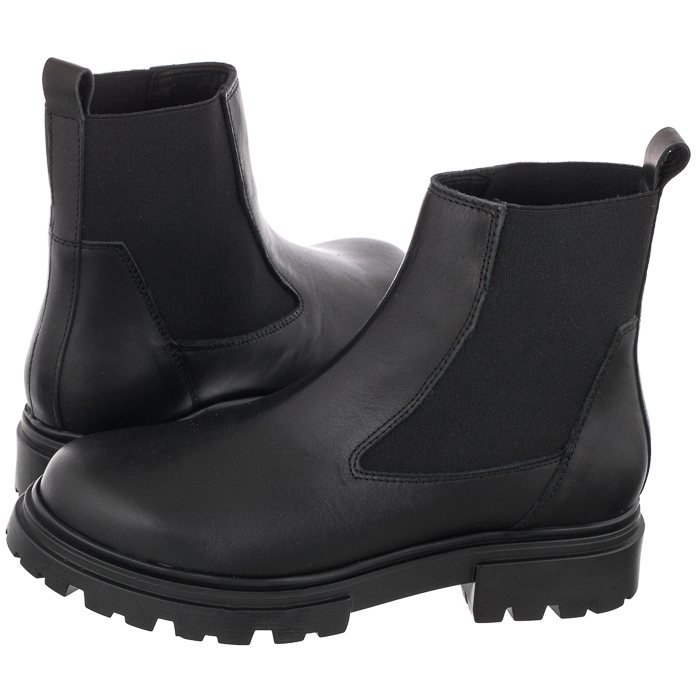 Dámské kožené boty Kotníkové Boty Filipe černé 11606 Black